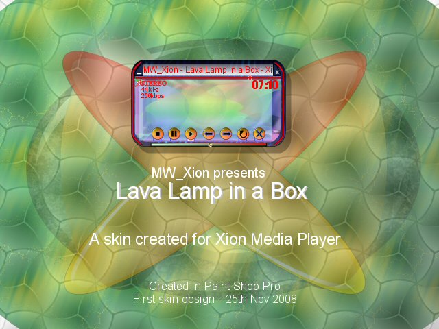 Lava Lamp in a Box